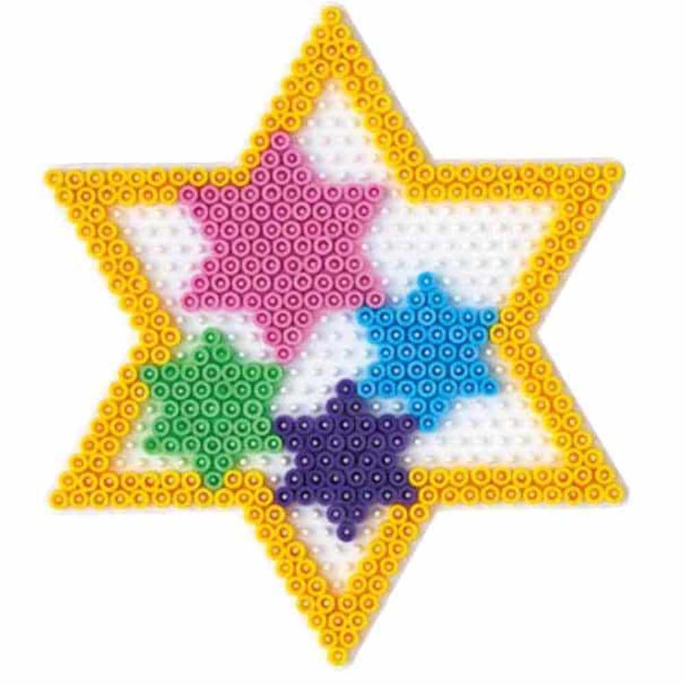 Hama Beads Large Star Pegboard Arts & Crafts Activity